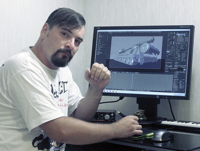 3D-моделлер, и визуализатор, видеомонтажёр, фотограф, музыкант